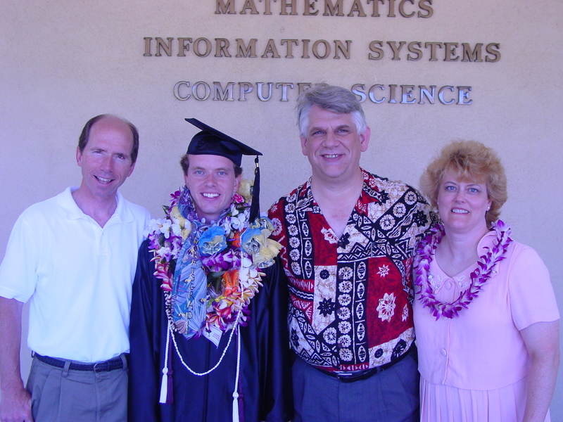 Dad, Andrew, Don, Mom